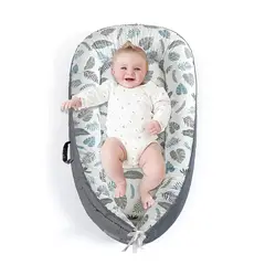 GENERICO - Cama Cojín Nido Colecho de Algodón para Bebe 93x53cm