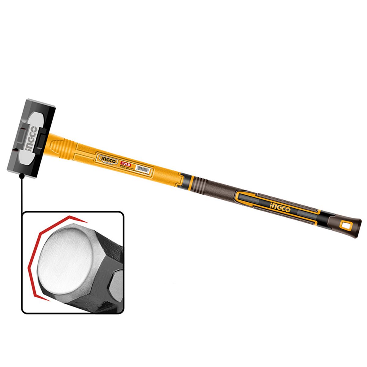 INGCO - Combo Mango Fv 10Lb Ingco Hsm81498