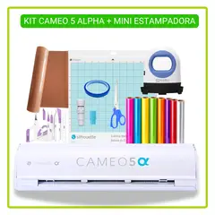 SILHOUETTE - KIT CAMEO 5 ALFA BLANCA KG10-4