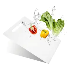 GENERICO - Tabla de cortar de plástico carne y verduras 40x25cm lisa