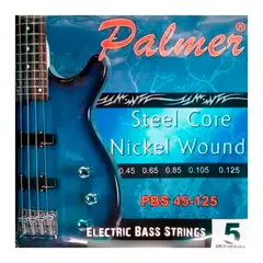 PALMER - Set de 5 Cuerdas Bajo Eléctrico 42-125 PBS 45125