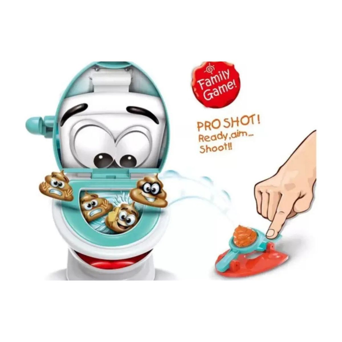 GENERICO - Juego de Mesa Poop Shoot