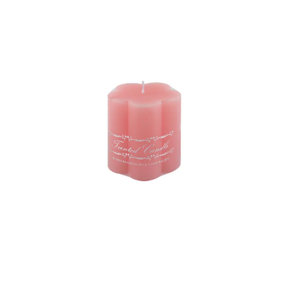 GENERICO - Set 6 Vela Aromática Flor 8cm Color Rosa