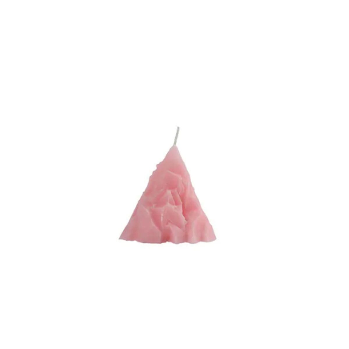 GENERICO - Set 6 Vela Aromática Montaña 7x7cm Rosa