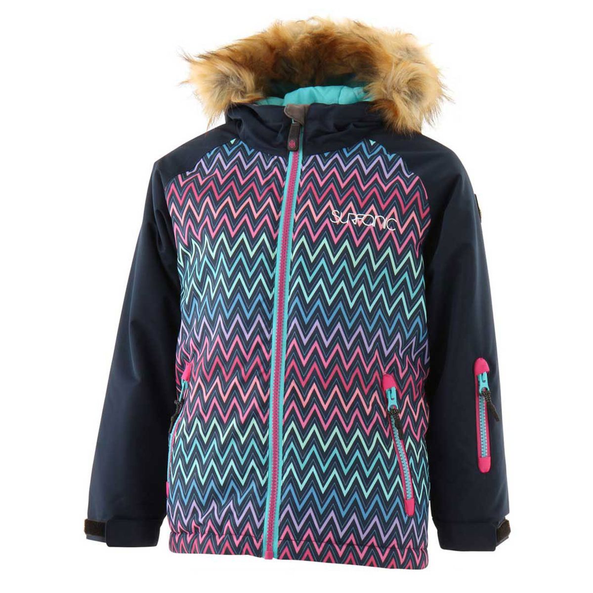 360 - Parka Impermeable Niña Surfanic Shore Double Zee