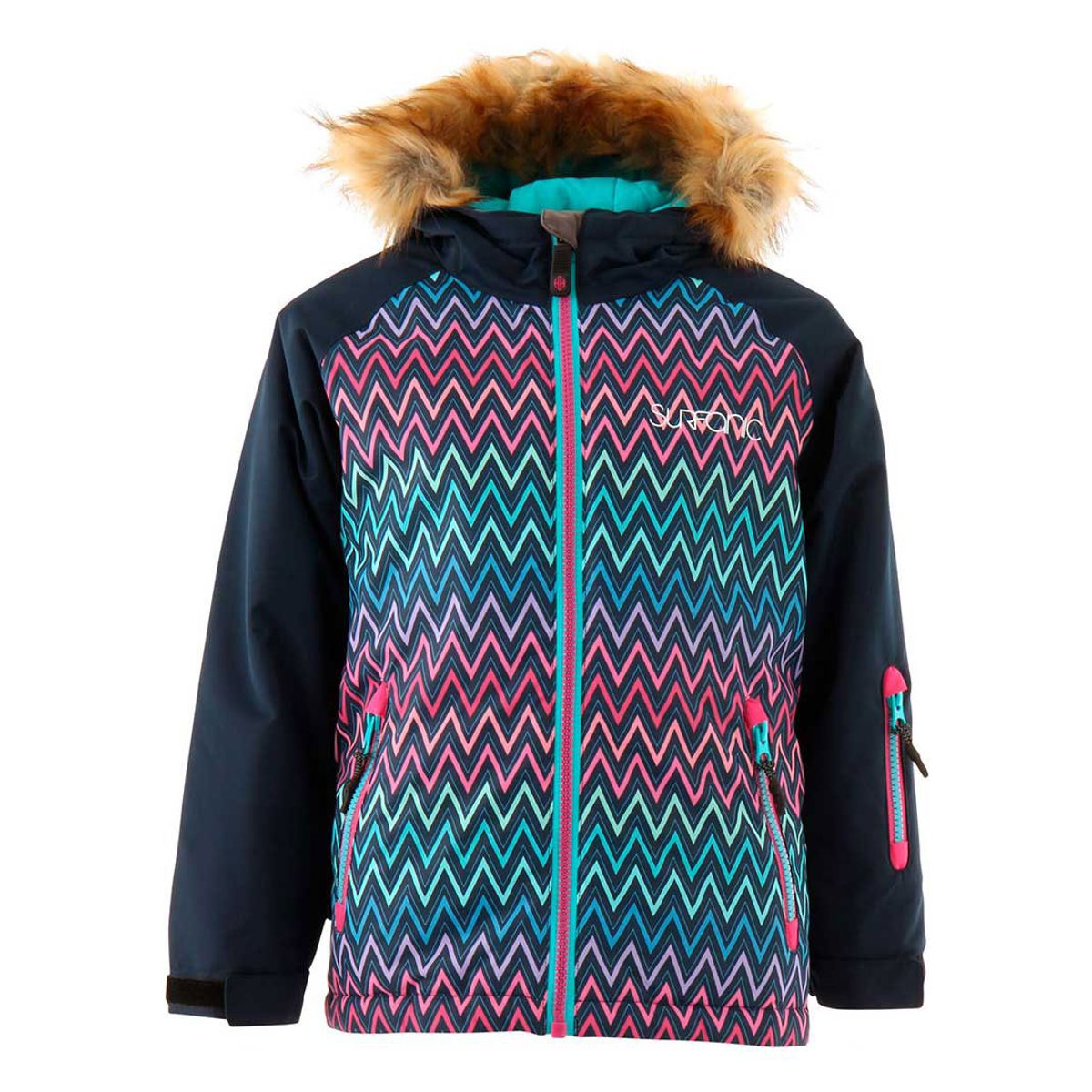 360 - Parka Impermeable Niña Surfanic Shore Double Zee