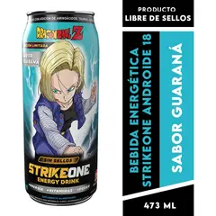 STRIKE ONE - ENERGETICA ENERGY DRINK DRAGON BALL GUARANÁ / ANDROIDE 18 - STRIKEONE