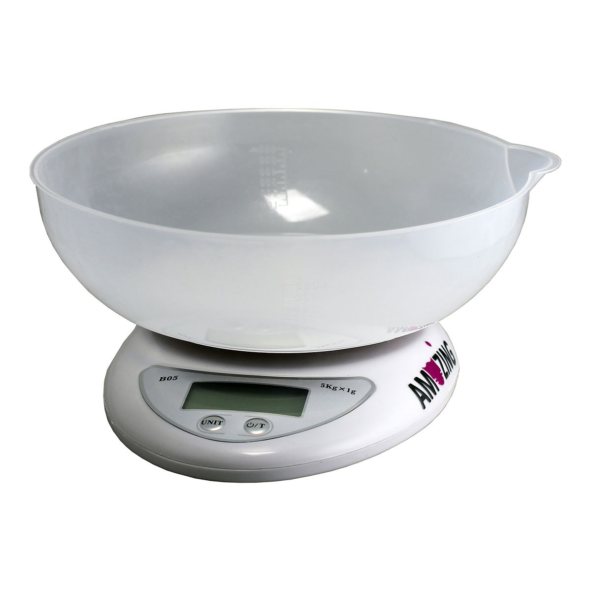 AMAZING - Balanza Digital de Cocina AMAZING ¡Precisión Total + Bowl de Regalo