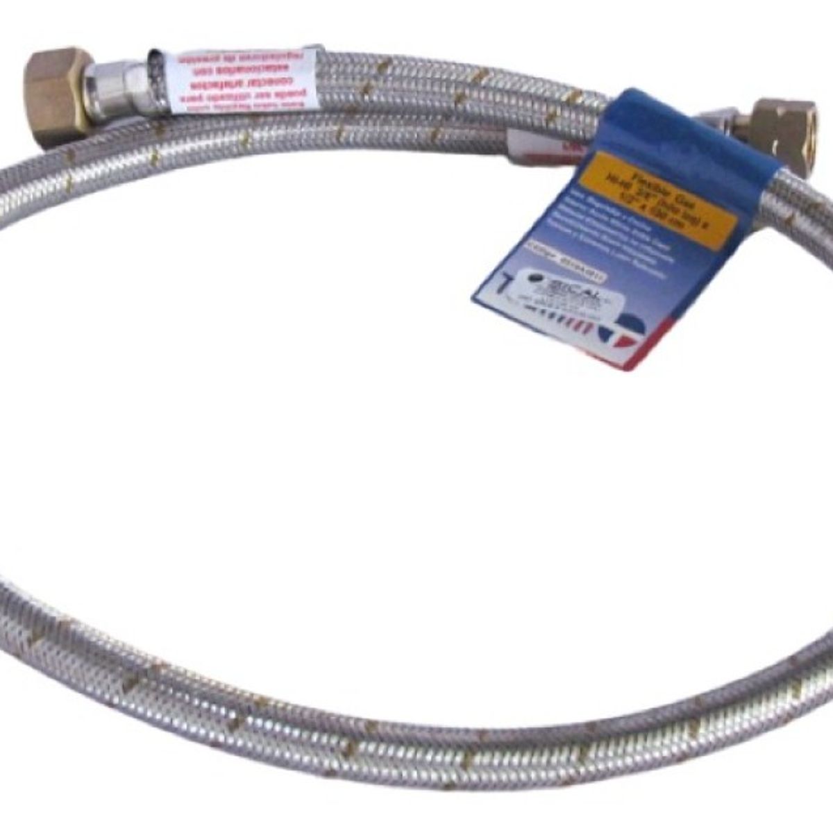 TAUMM - FLEXIBLE GAS REGULADOR 38 -IZQ X 12 100 CMS CERTIFICADO TAUMM