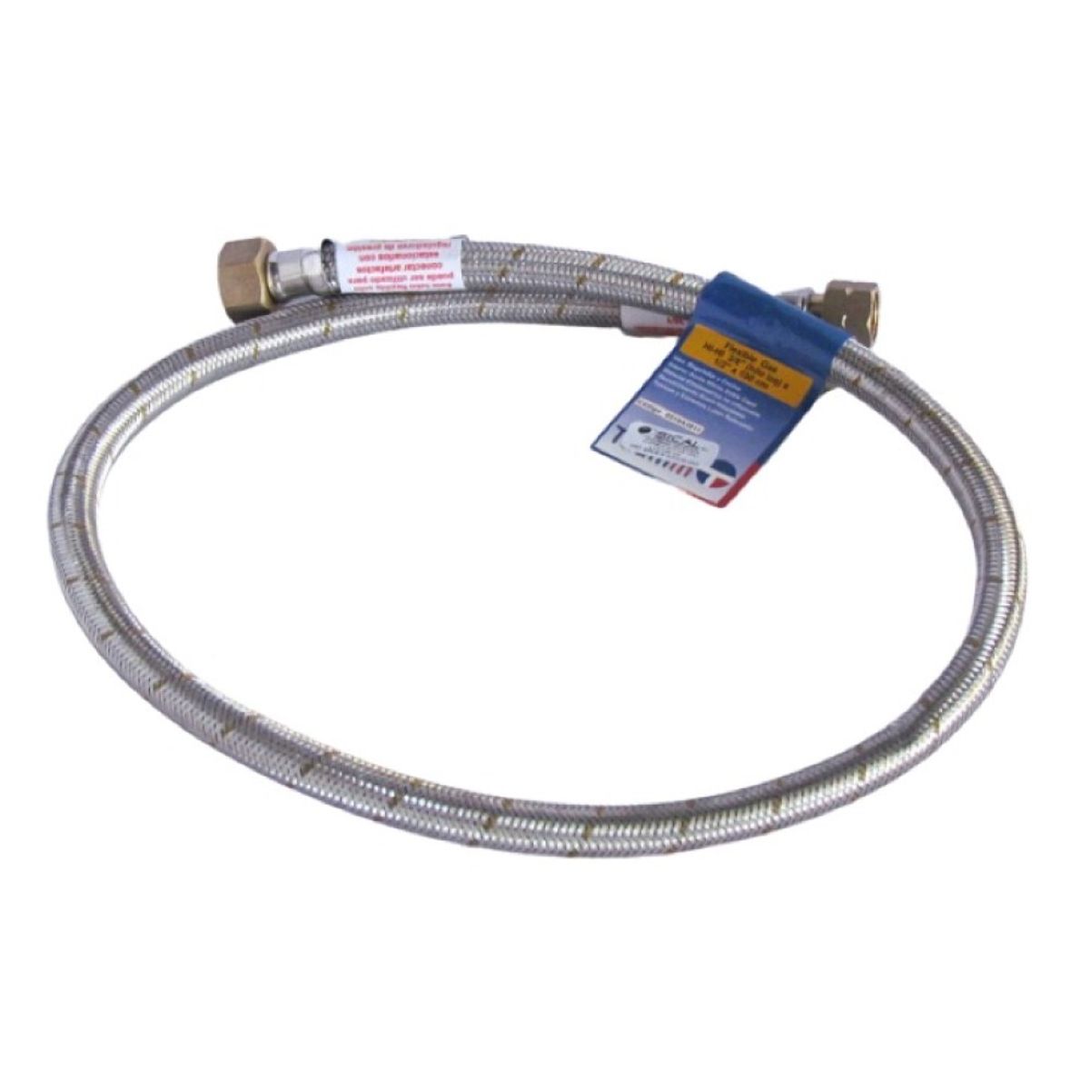 TAUMM - FLEXIBLE GAS REGULADOR 38 -IZQ X 12 100 CMS CERTIFICADO TAUMM