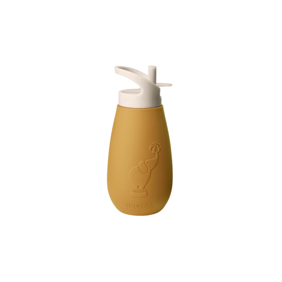 NUUROO - Botella de Silicona 350ml Pax - Amarillo Empolvado - Nuuroo