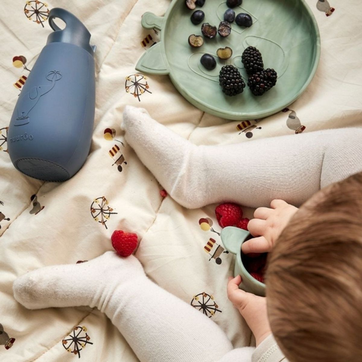 NUUROO - Botella de Silicona 350ml Pax - Mar de Bering - Nuuroo