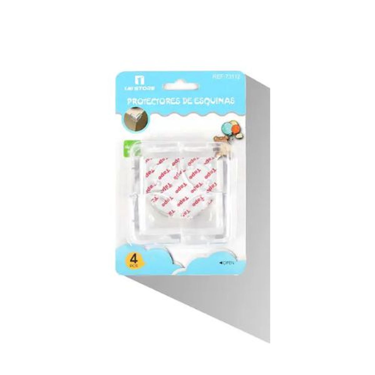 GENERICO - PROTECTORES DE ESQUINAS 4PCS