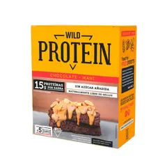 GENERICO - Wild Protein Chocolate Maní 5 Unidades