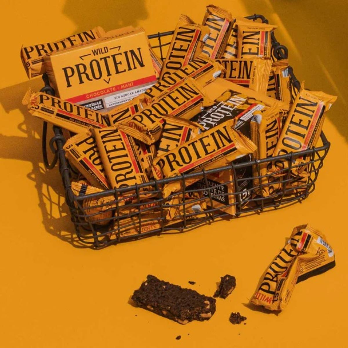 GENERICO - Wild Protein Chocolate Maní 5 Unidades