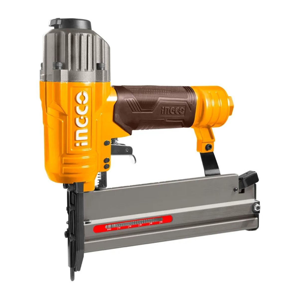 INGCO - Clavadora Engrapadora Neumática 2 En 1 Ingco Acn50401 Grapas