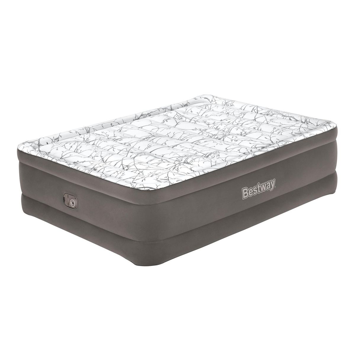 BESTWAY - Colchón Inflable Eléctrico Queen 2.03Mx1.52Mx56 CM Bestway