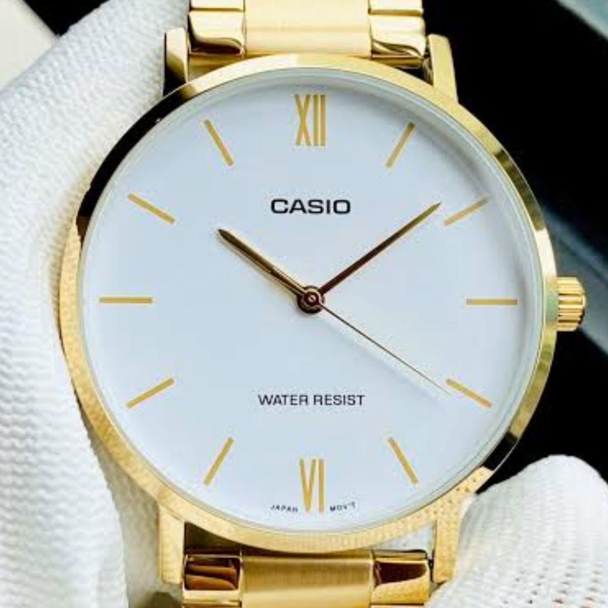 CASIO - RELOJ CASIO MTPVT01G-7B HOMBRE SLIM METAL DORADO