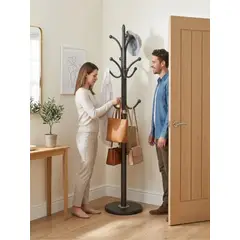 GENERICO - Perchero De Pie Con Base Reforzada de ceramica alta resistencia 178cm