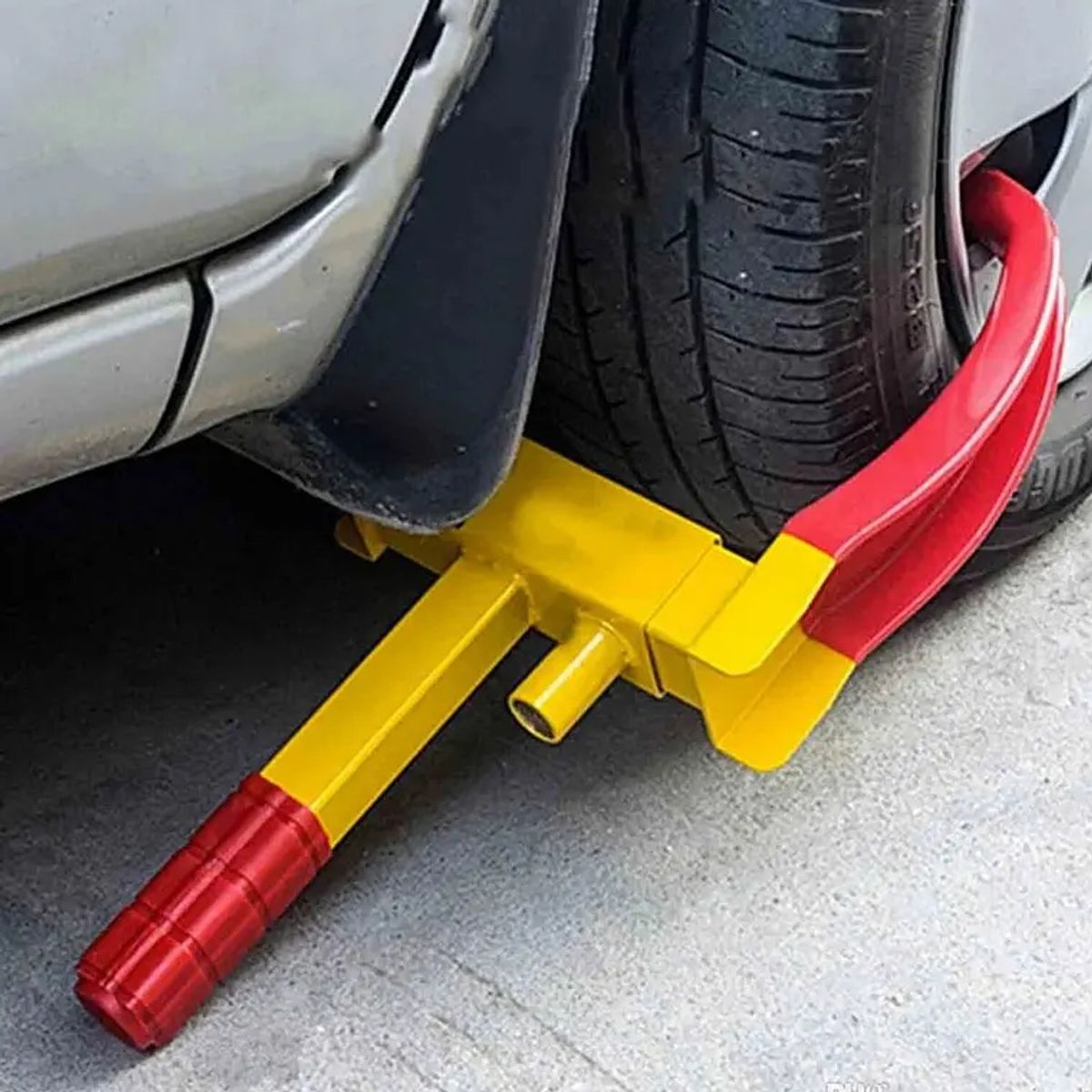 Candado Traba Rueda de Auto, marca GENERICO - Foto 2