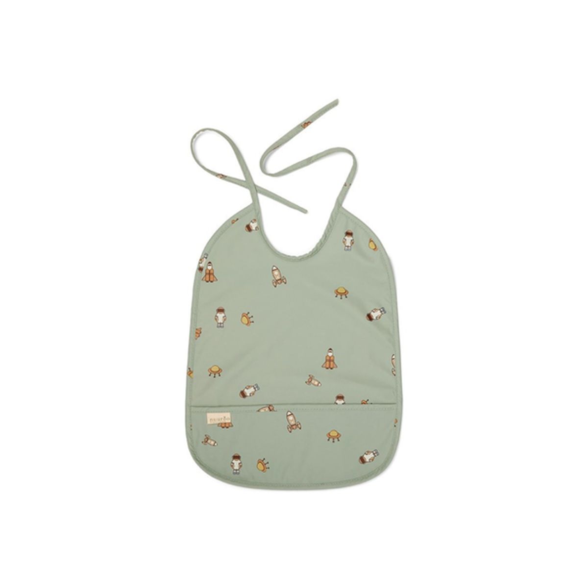 NUUROO - Babero Impermeable Ida - Verde Claro - Espacio - Nuuroo