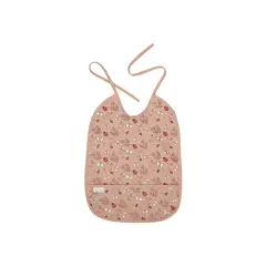 NUUROO - Babero Impermeable Ida - Arena - Abeja Flor -