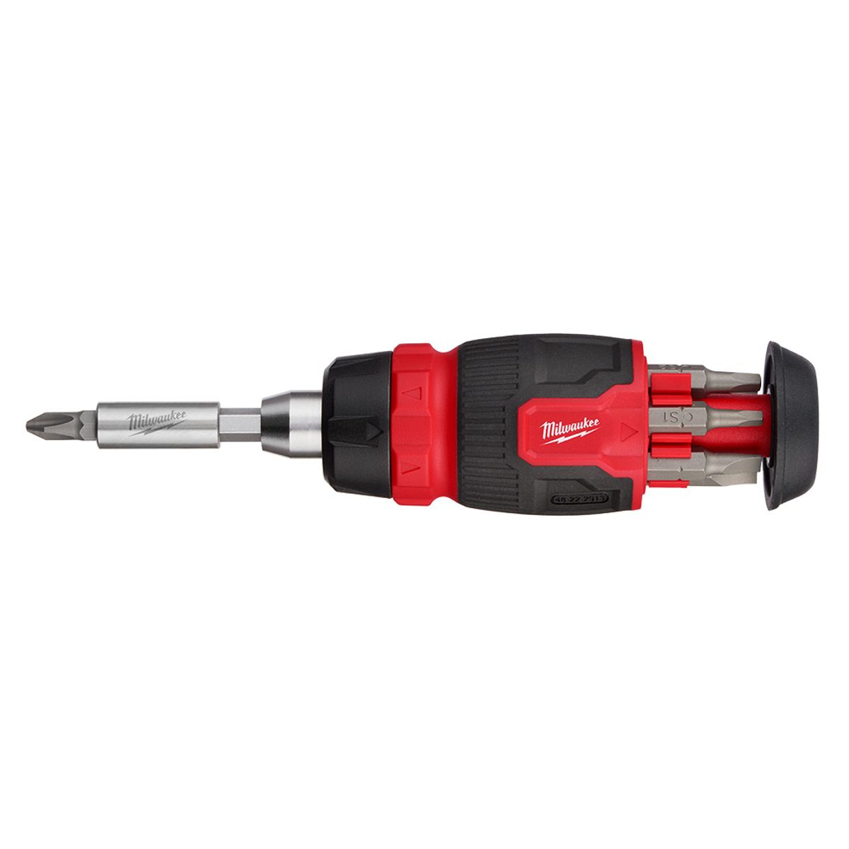MILWAUKEE - Destornillador Compacto Multipunta 8 En 1 Con Chicharra Milwaukee 48-22-2913