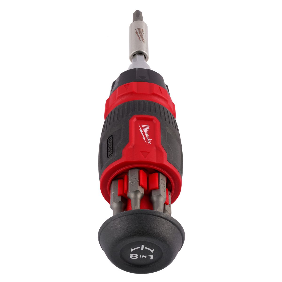 MILWAUKEE - Destornillador Compacto Multipunta 8 En 1 Con Chicharra Milwaukee 48-22-2913