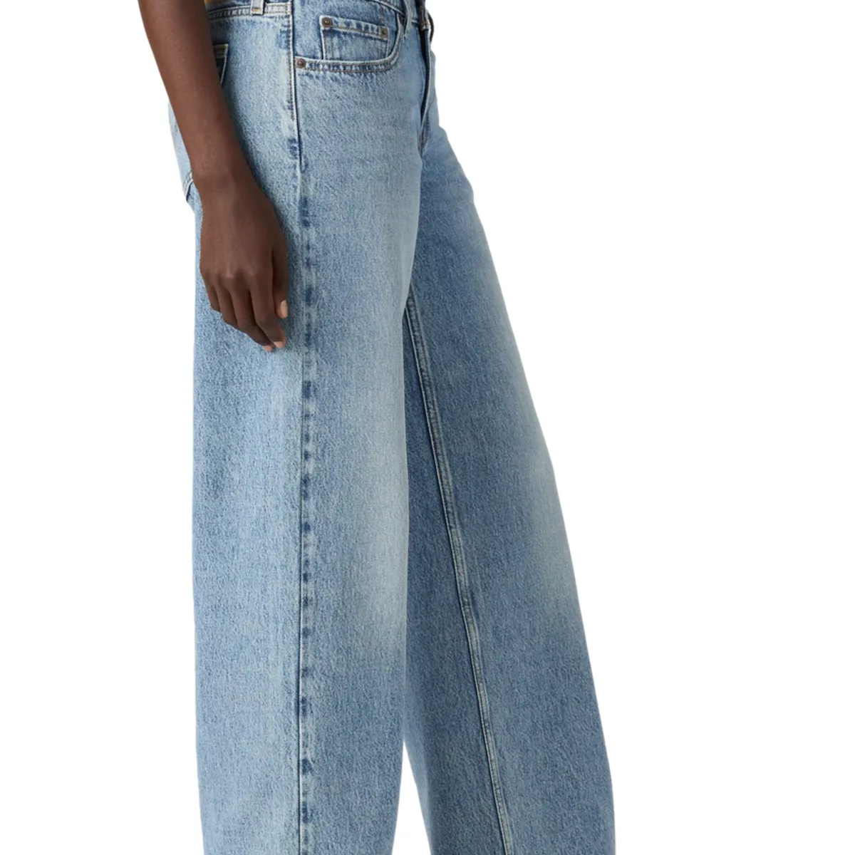 LEVIS - Jeans Mujer Superlow Loose Azul Levis