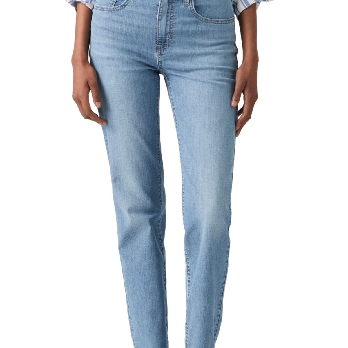 LEVIS - Jeans Mujer 724 High Rise Straight Azul Levis