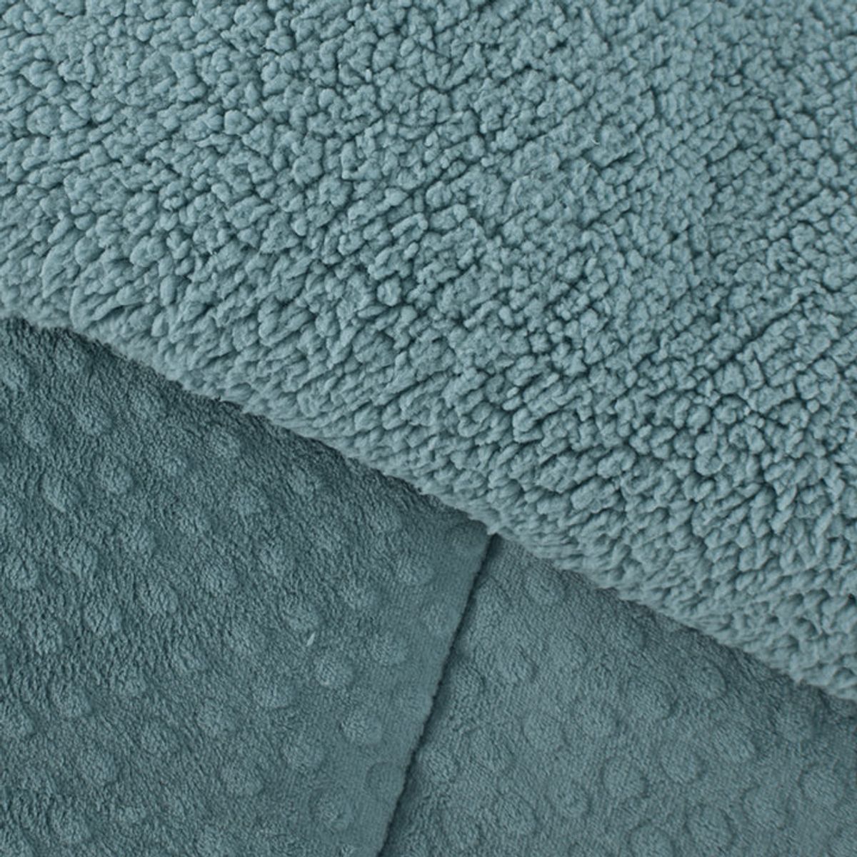 MASHINI - CUBRECAMA PLUMON CORAL 3D CON SHERPA CALIPSO MASHINI 2.5 PLAZAS