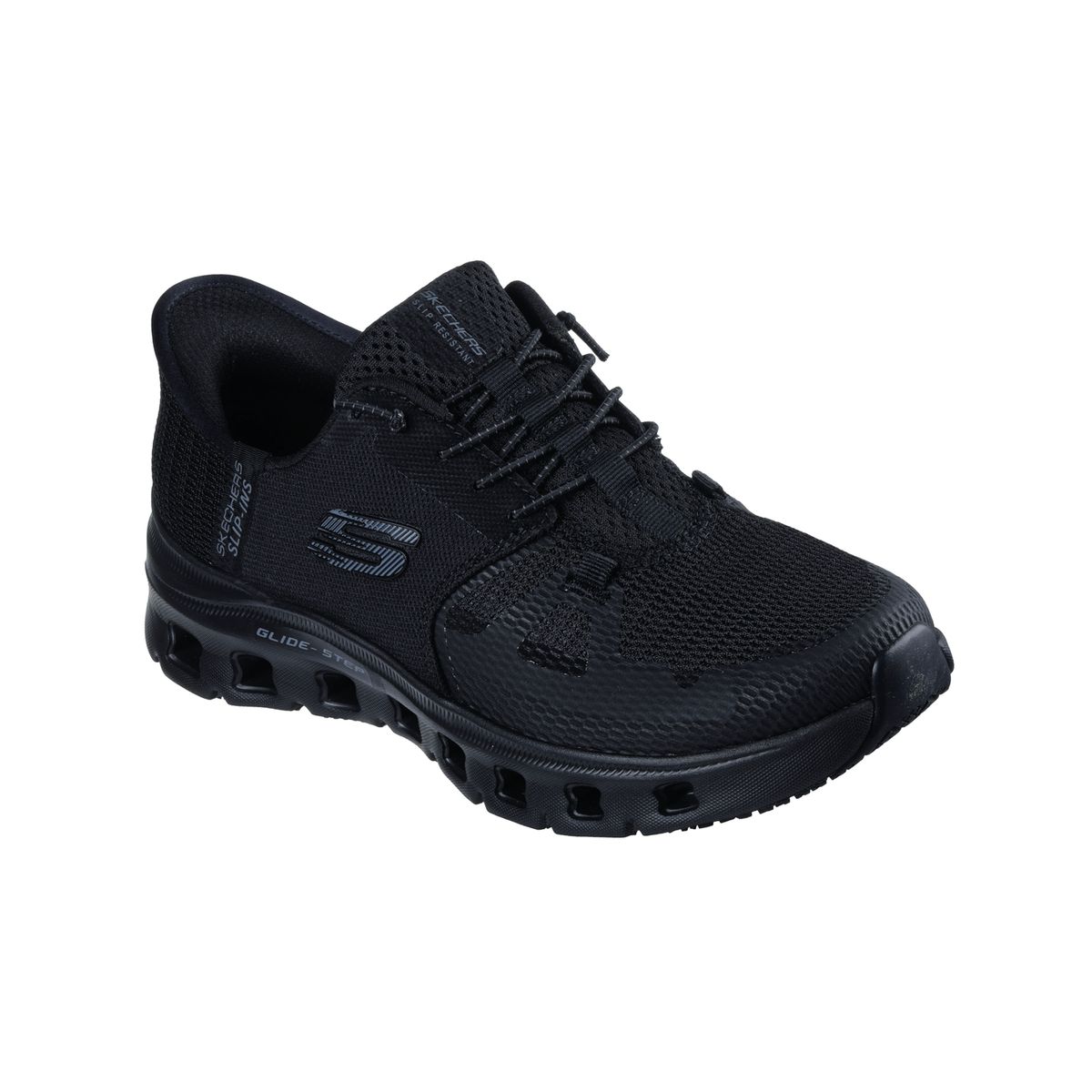 SKECHERS WORK - Skechers Zapatilla Ocupacional Hombre Glidestep Negro