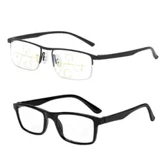 JM - Set Lentes Presbicia + Multifocal Progresivo De Lectura Anteojos Ópticos Graduados