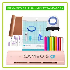 SILHOUETTE - KIT MUJER EMPRENDEDORA CAMEO 5 ROSADA KG10-4
