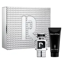 RABANNE - Paco Phantom Set de Regalo 2 Piezas para Hombre 100 ml EDT + 100 ml Gel de Ducha