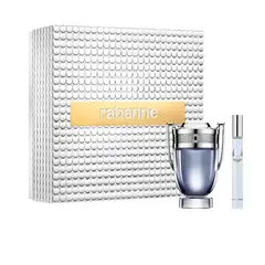 RABANNE - Paco Invictus Set de Regalo 2 Piezas para Hombre 100 ml EDT + 20 ml EDT