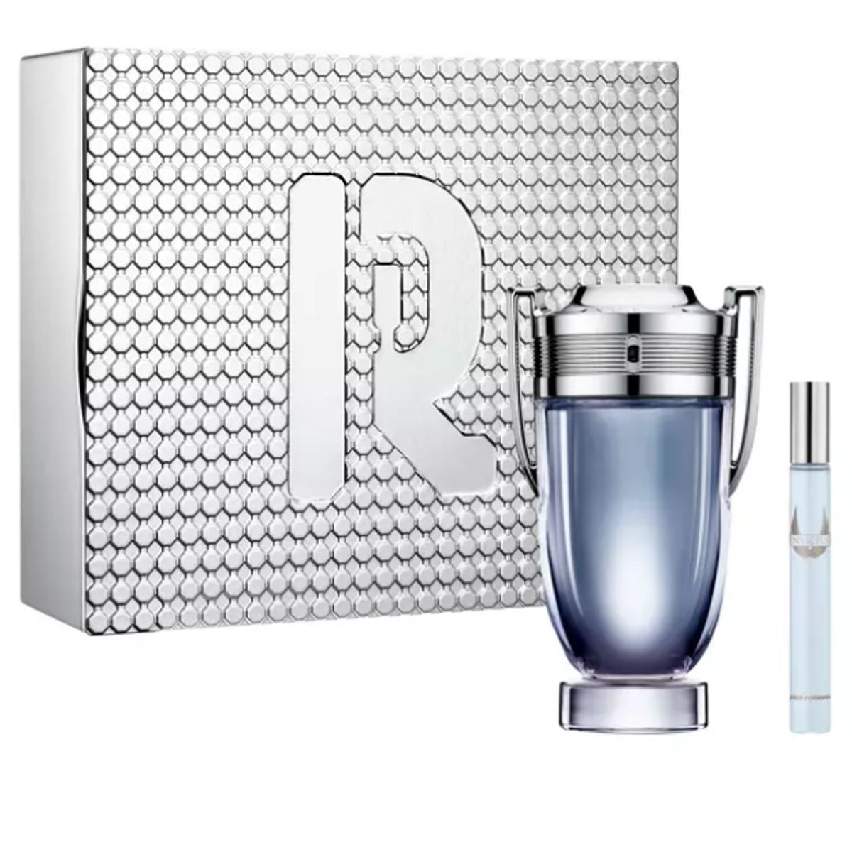 RABANNE - Paco Rabanne Invictus Set de Regalo 2 Piezas para Hombre 200 ml EDT + 10 ml EDT Spray de Viaje