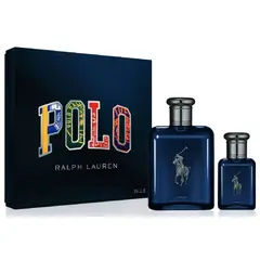 RALPH LAUREN - Polo Blue Set de Regalo 2 Piezas para Hombre 125 ml Parfum + 40 ml Parfum + Embudo