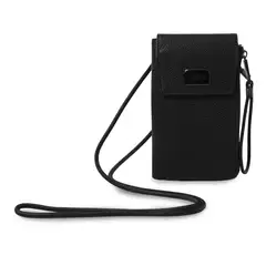 TOTTO - Portadocumentos Smooth con RFID Blocker Negro