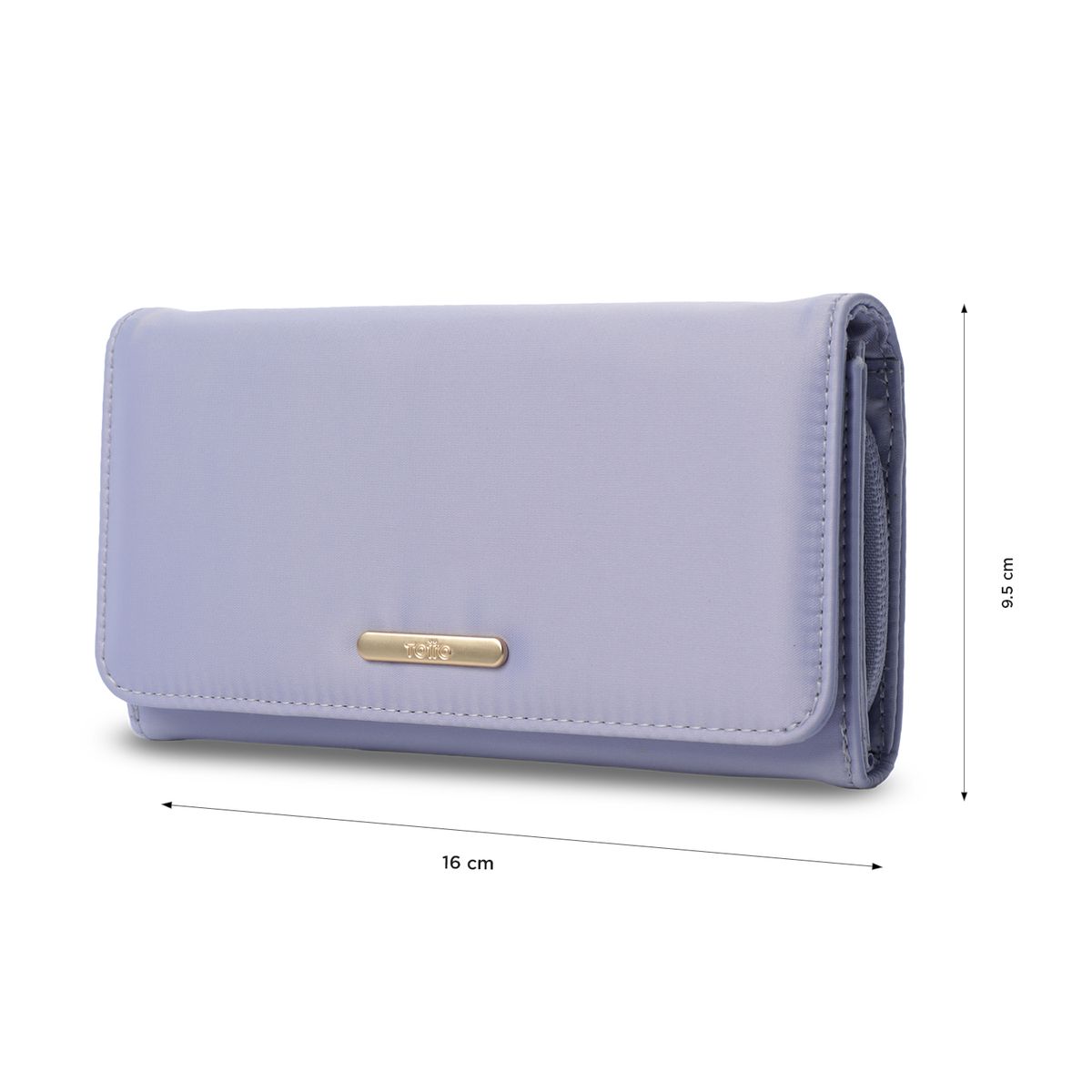 TOTTO - Billetera Mujer Bel Grande con RFID Blocker Morada