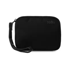 TOTTO - Monedero para Mujer Delion Pequeño Negro