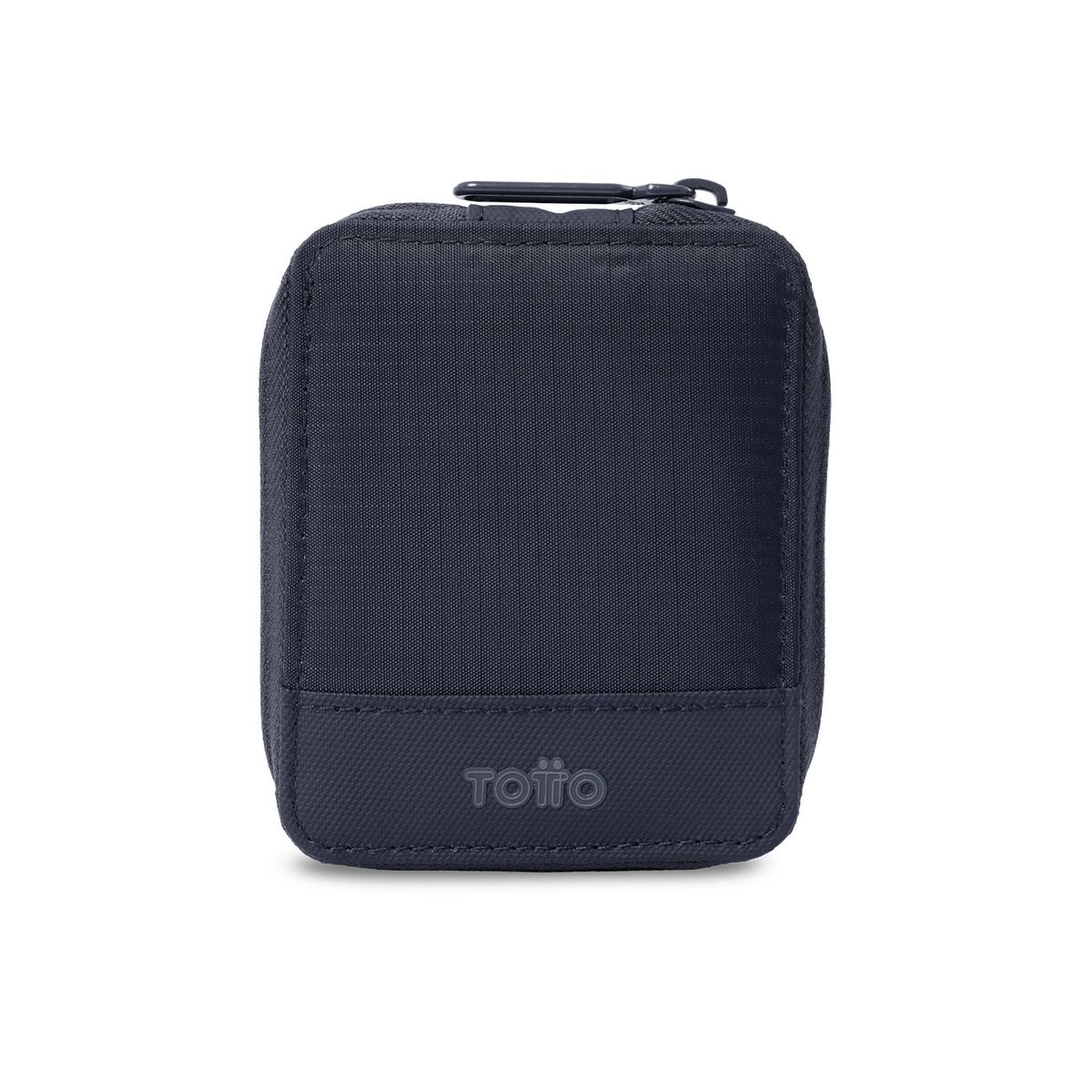 TOTTO - Billetera Hombre Wood Mediana con RFID Blocker Azul