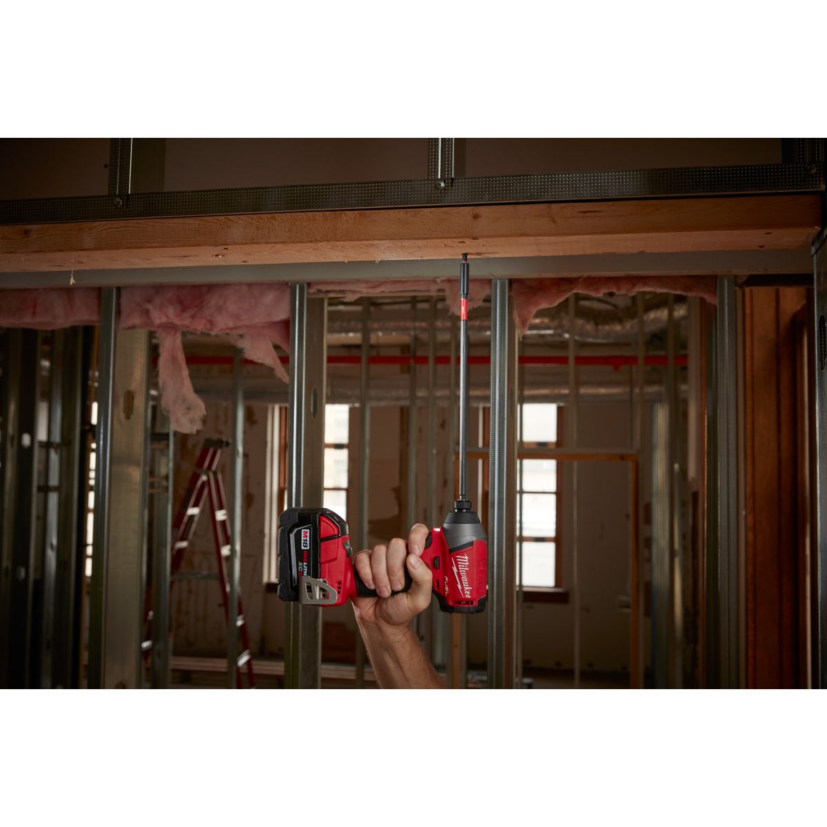 MILWAUKEE - Porta Puntas Extensión Magnética De Impacto 30 cm Milwaukee 48-32-4512