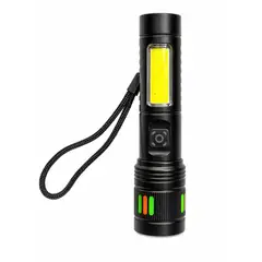 GENERICO - Linterna Táctica Pro Recargable Potente Larga Distancia Led