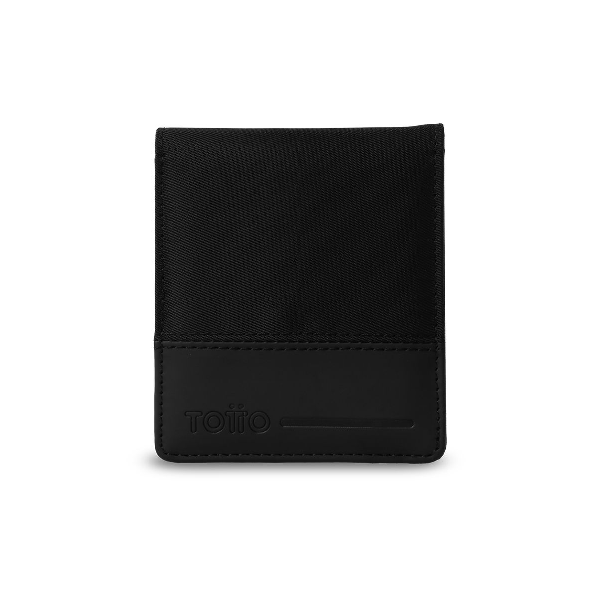 TOTTO - Billetera Hombre Nexus Mediana con RFID Blocker Negra