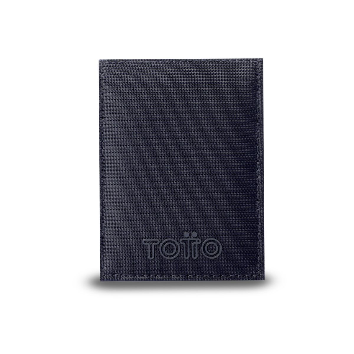 TOTTO - Billetera Hombre Mesh Pequeña con RFID Blocker Azul
