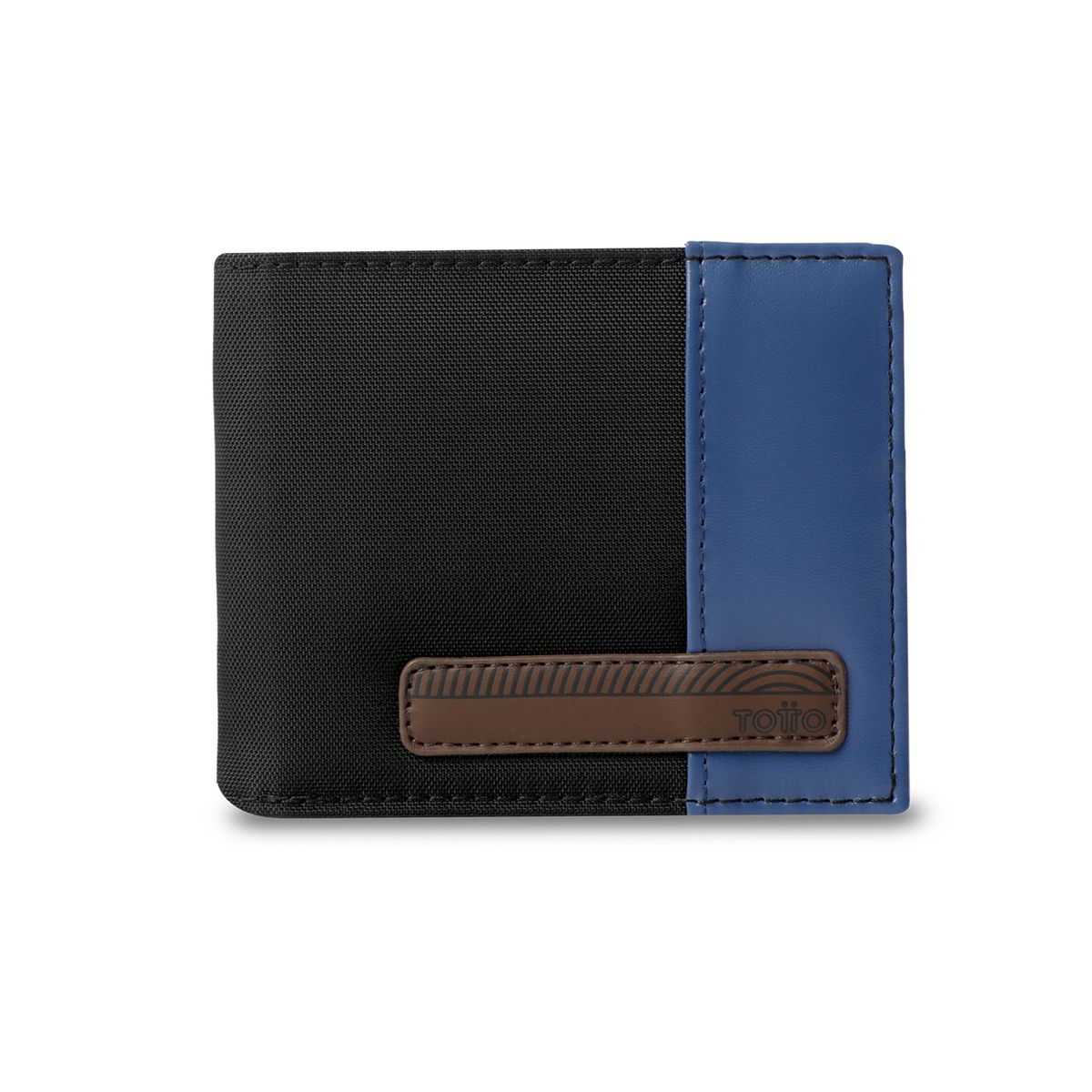 TOTTO - Billetera Hombre Halvo con RFID Blocker Negra