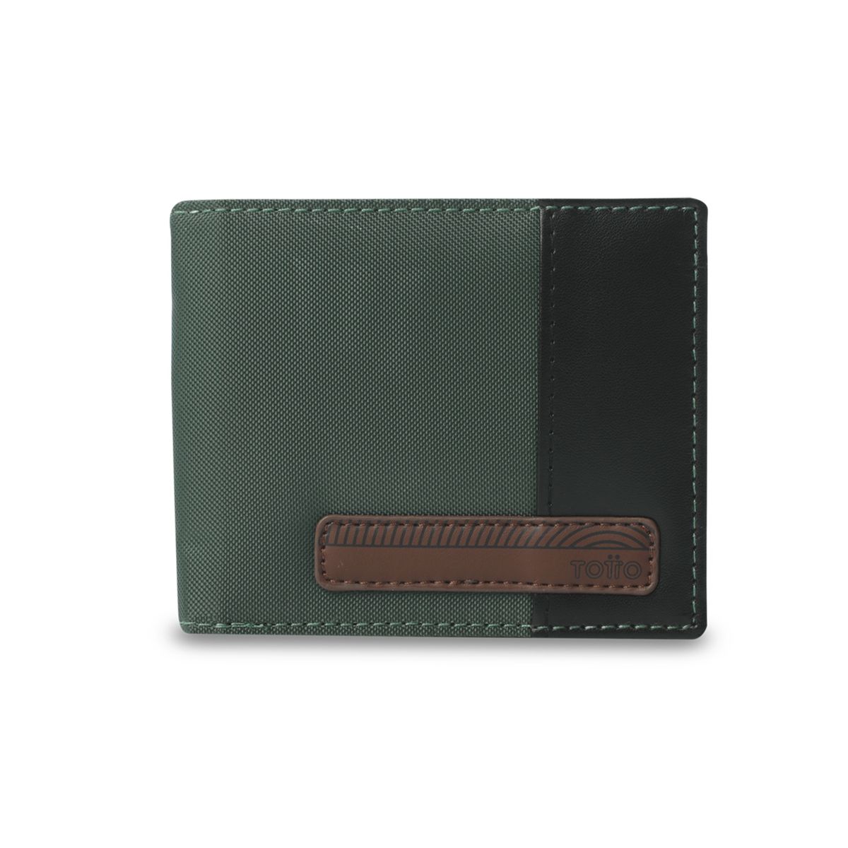 TOTTO - Billetera Hombre Halvo con RFID Blocker Verde