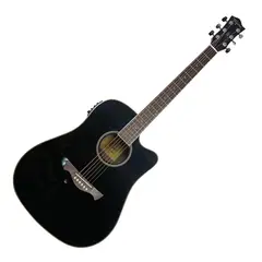TAGIMA - Guitarra Electroacústica Cuerdas Metálicas WS 20 BK EQ