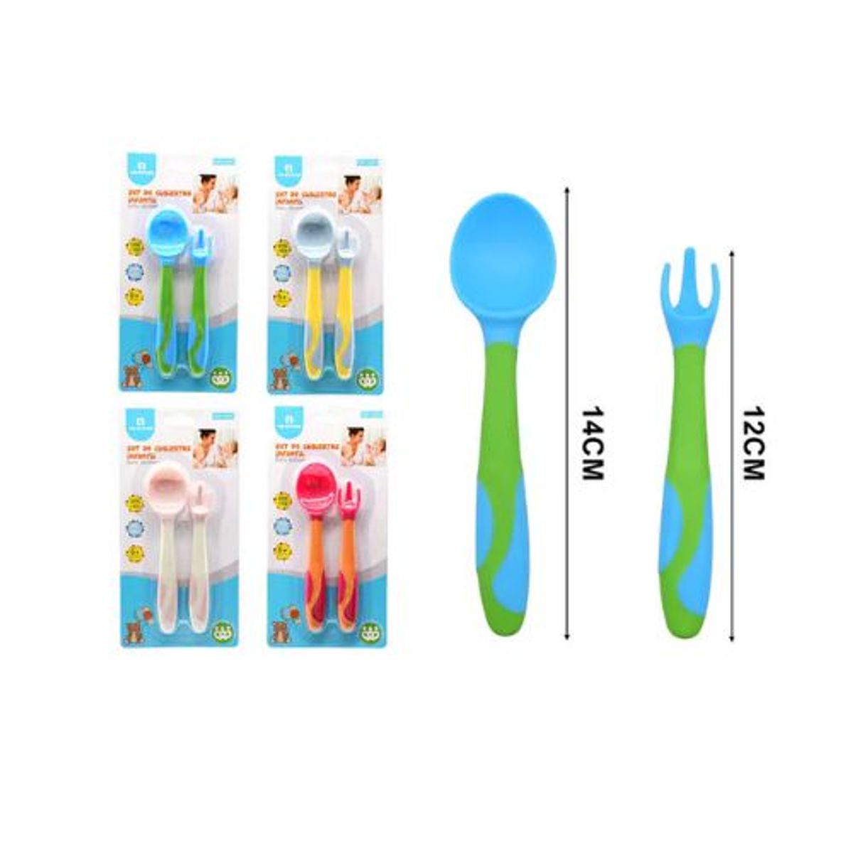 GENERICO - SET DE CUBIERTOS INFANTILES